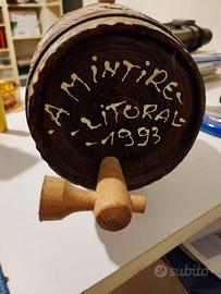 Piccola botte in legno vintage 1993 - mar nero