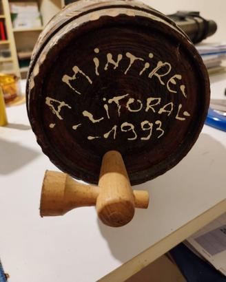 Piccola botte in legno vintage 1993 - mar nero
