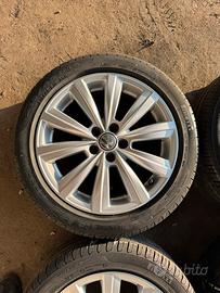 Cerchi in lega Volkswagen Polo 16”con gomme estive