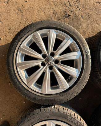 Cerchi in lega Volkswagen Polo 16”con gomme estive