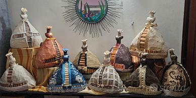 Portagioelli a forma di Dama dell'Ottocento