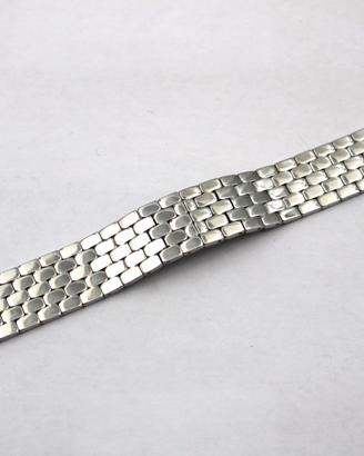 Bulova Bracciale Acciaio Lucido Anni 80' 18mm