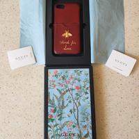 Cover in pelle vintage per iPhone Gucci 