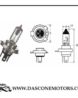 LAMPADA BCR 12V / 35/35W HS1 ALOGENA KTM 350 EXC F