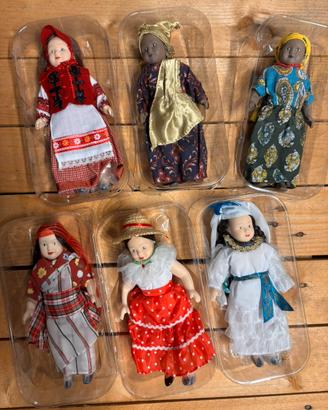 Collezione completa Bambole dal mondo