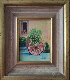 pittura su tela