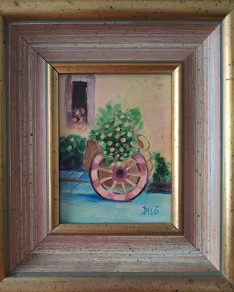 pittura su tela