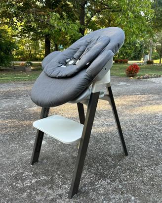 Stokke Steps – Seggiolone evolutivo + Bouncer