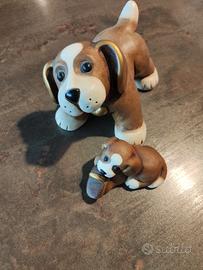 THUN Cane Todo con cuore + cucciolo con pantofola