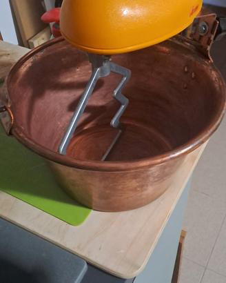 paiolo per polenta elettrico