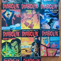 11 fumetti Diabolik, anche singoli