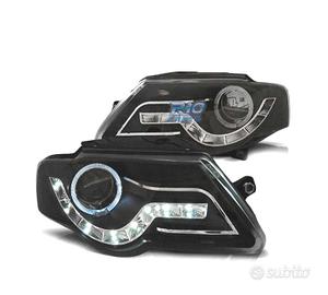 FARI DAYLIGHT OCCHI ANGEL VOLKSWAGEN VW PASSAT B6 