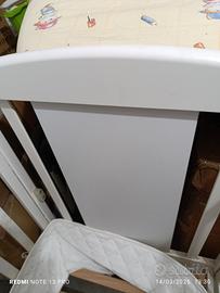 culla Foppapedretti con materasso e paracolpi 