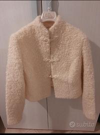 Giacchino,bolerino ,coprispalle boucle'