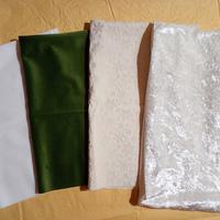 Scampoli di velluto e ciniglia