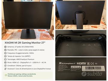 Xiaomi 2K Gaming Monitor 27