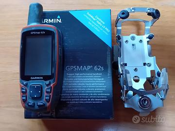 Garmin gps map 62s + porta gps Touratech