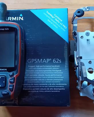 Garmin gps map 62s + porta gps Touratech