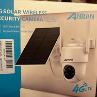 Wireless camera con pannello solare