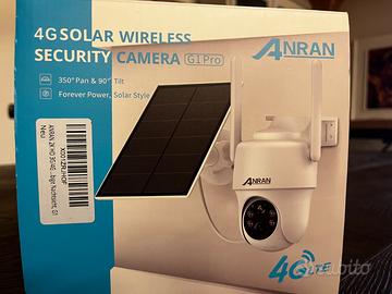 Wireless camera con pannello solare