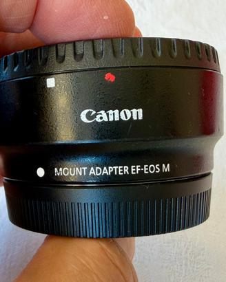 Anello adattatore canon mount adapter EF EOS-M