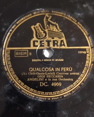 dischi vinile 78 giri