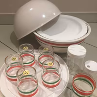 Pic Boll set pic nic Guzzini by Carlo Viglino