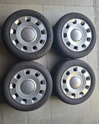 Ruote invernali  fiat 500 175 65 r14 