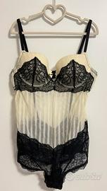 Body Yamamay in pizzo/tulle tg 3B IT