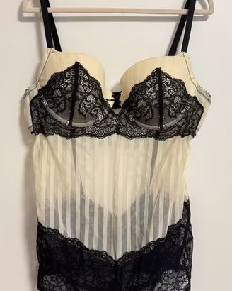 Body Yamamay in pizzo/tulle tg 3B IT