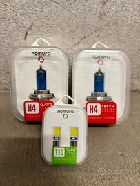 Luci auto Nomura H4 (2x) + Nomura T10