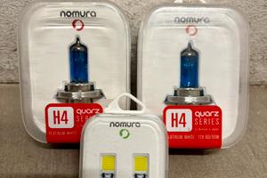 Luci auto Nomura H4 (2x) + Nomura T10