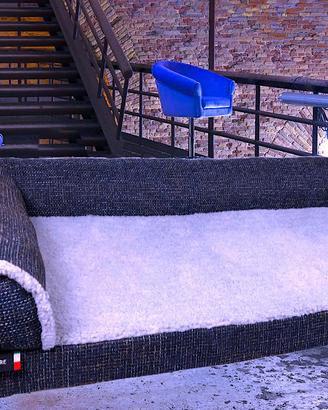 Cuccia cane grigia L-Shape L XL XXL 