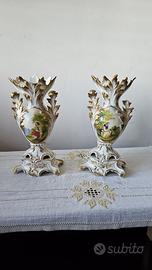 Coppia di vasetti francese 15 x 10 x 25 h.