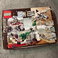 2 Set vintage Lego Jurassi Park con pezzi mancanti