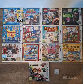 Lotto 14 giochi per Nintendo 3ds/ds