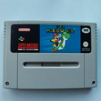 Super Mario World – Super Nintendo SNES – Cartucci