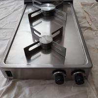 PIANO COTTURA RIBALTABILE IN ACCIAIO (ALPES INOX)