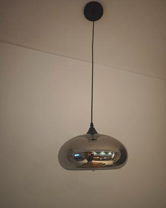 lampadario di design in vetro 