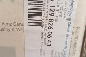 fanali anteriori Mercedes classe SL R 129