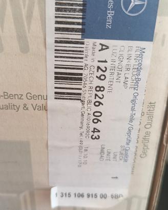 fanali anteriori Mercedes classe SL R 129