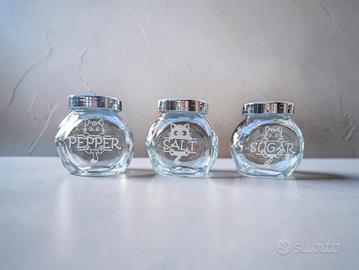 Set porta spezie con gatti