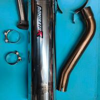 marmitta scarico terminale per Honda Transalp 650 