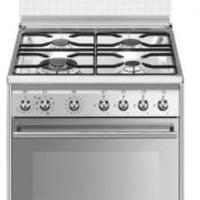 Cucina SMEG con forno a vapore CX68MDS8