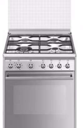 Cucina SMEG con forno a vapore CX68MDS8