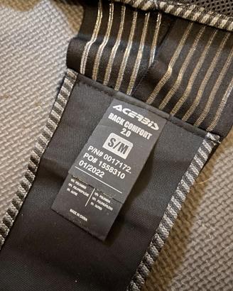 Paraschiena Acerbis Back Comfort 2.0 – taglia S/M