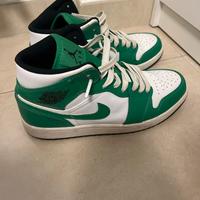 Jordan 1 MID COLOUR GREEN