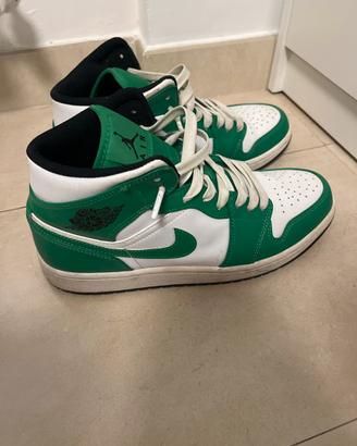 Jordan 1 MID COLOUR GREEN