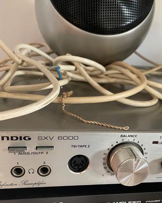 Preamplicatore Grundig sxv 6000 e casse box 510