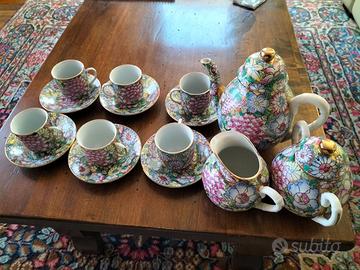 Servizio porcellana cinese con marchio imperiale